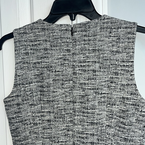 Ann Taylor Plaid Tweed Belted Wrap Dress Size 4P - Picture 7 of 11